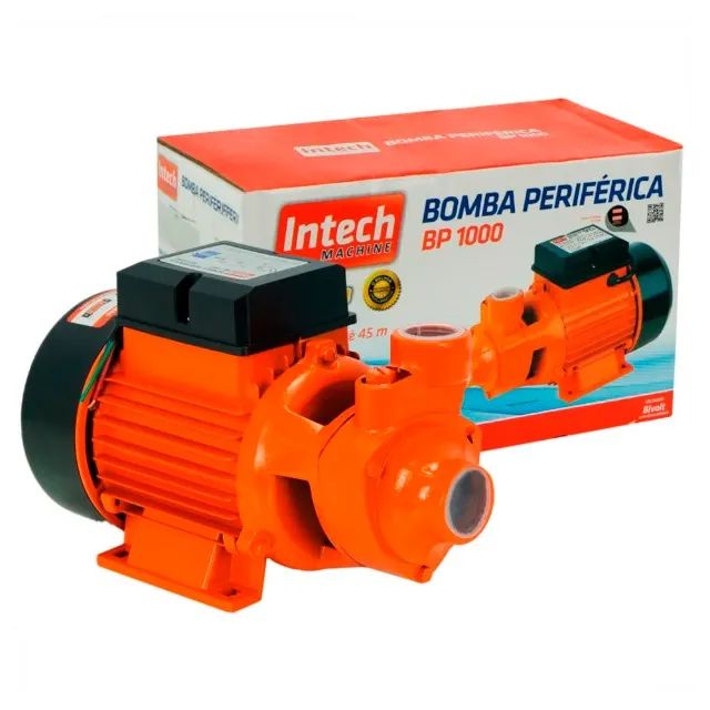Bomba Dágua 1Cv Periferica Bp-1000 Intech - Foto 4