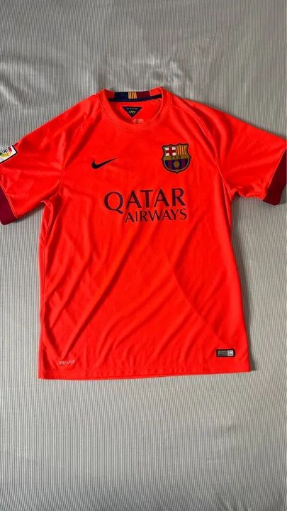 Camisa Barcelona 2014-2015, tam G