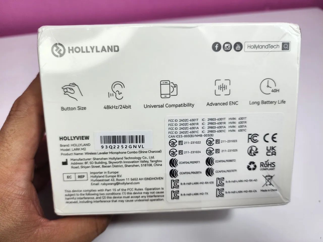 Microne Hollyland Lark M2 Combo  - Foto 2