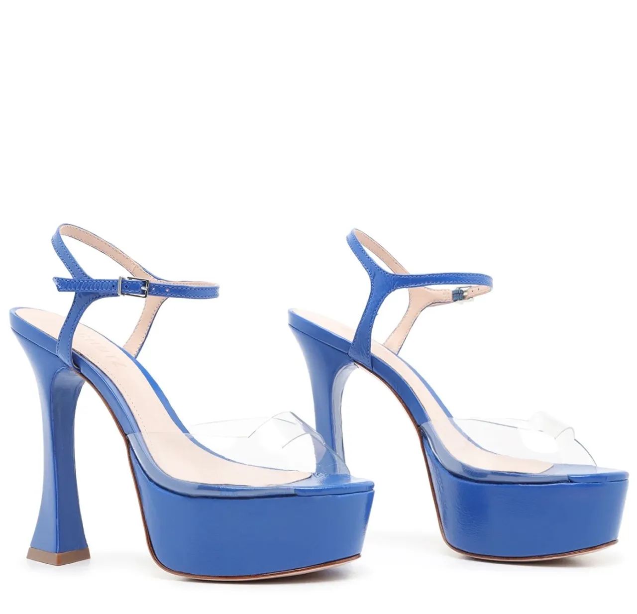 SANDÁLIA SCHUTZ BOLD ROYAL BLUE - Foto 2