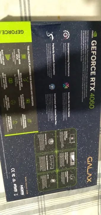 Placa de Vídeo Galax GeForce RTX 4060 1-Click OC 2X 8GB - Foto 5