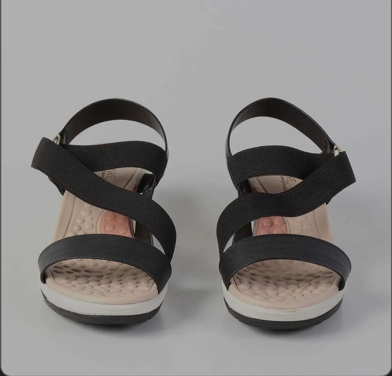 Vendo Sandália Anabela Modare. Elástico 36<br><br>Ortopédica Modare - Foto 2