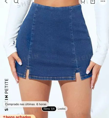 Saia Short Jeans TAM M - Roupas - Jardim Catanduva, São Paulo