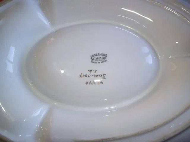 Prato Travessa com Divisórias Porcelana Schmidt - Foto 2