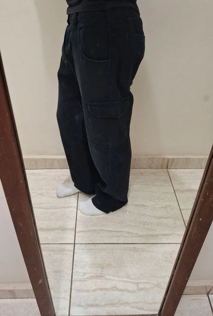 Calça Cargo Preta CBS - Foto 4