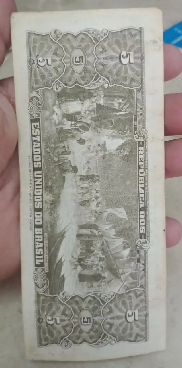 Cédulas de dinheiro brasileiras antigas raras - Foto 4