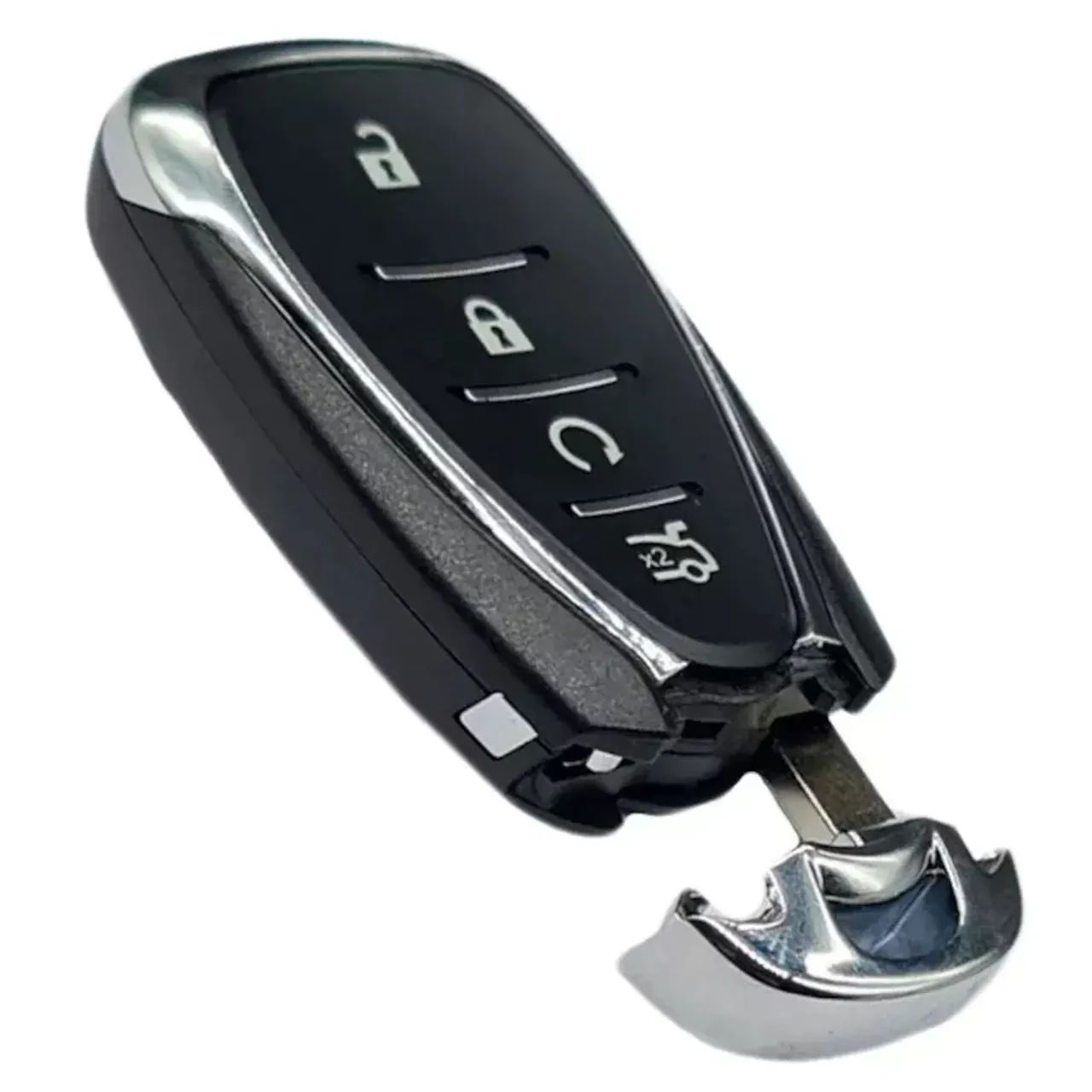 Carcaça de Chave compatível oca Presença Gm Equinox Cruze Onix 4 Botões