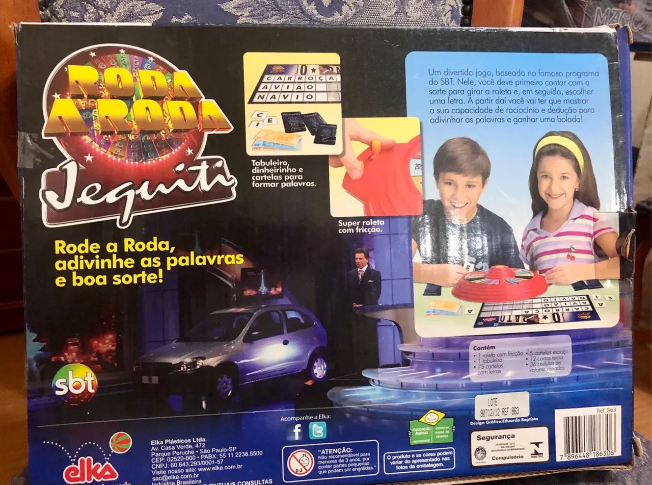 Roda Roda Jequiti com Silvio Santos - item de colecionador  - Foto 3