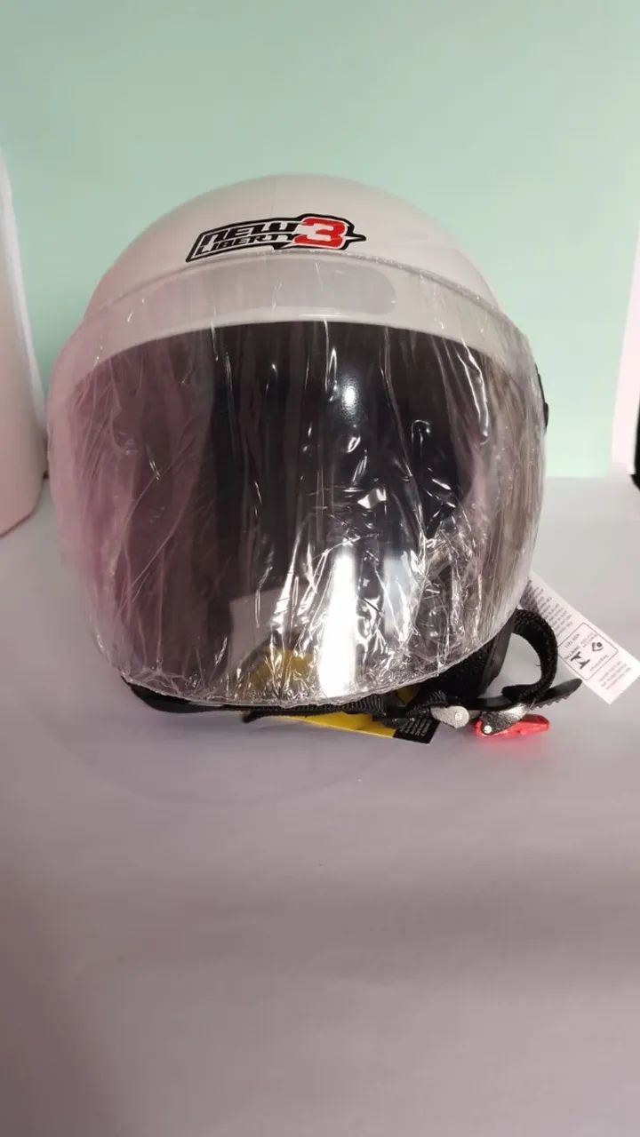 Capacete Pro Tork Liberty Four Branco Aberto - Foto 3