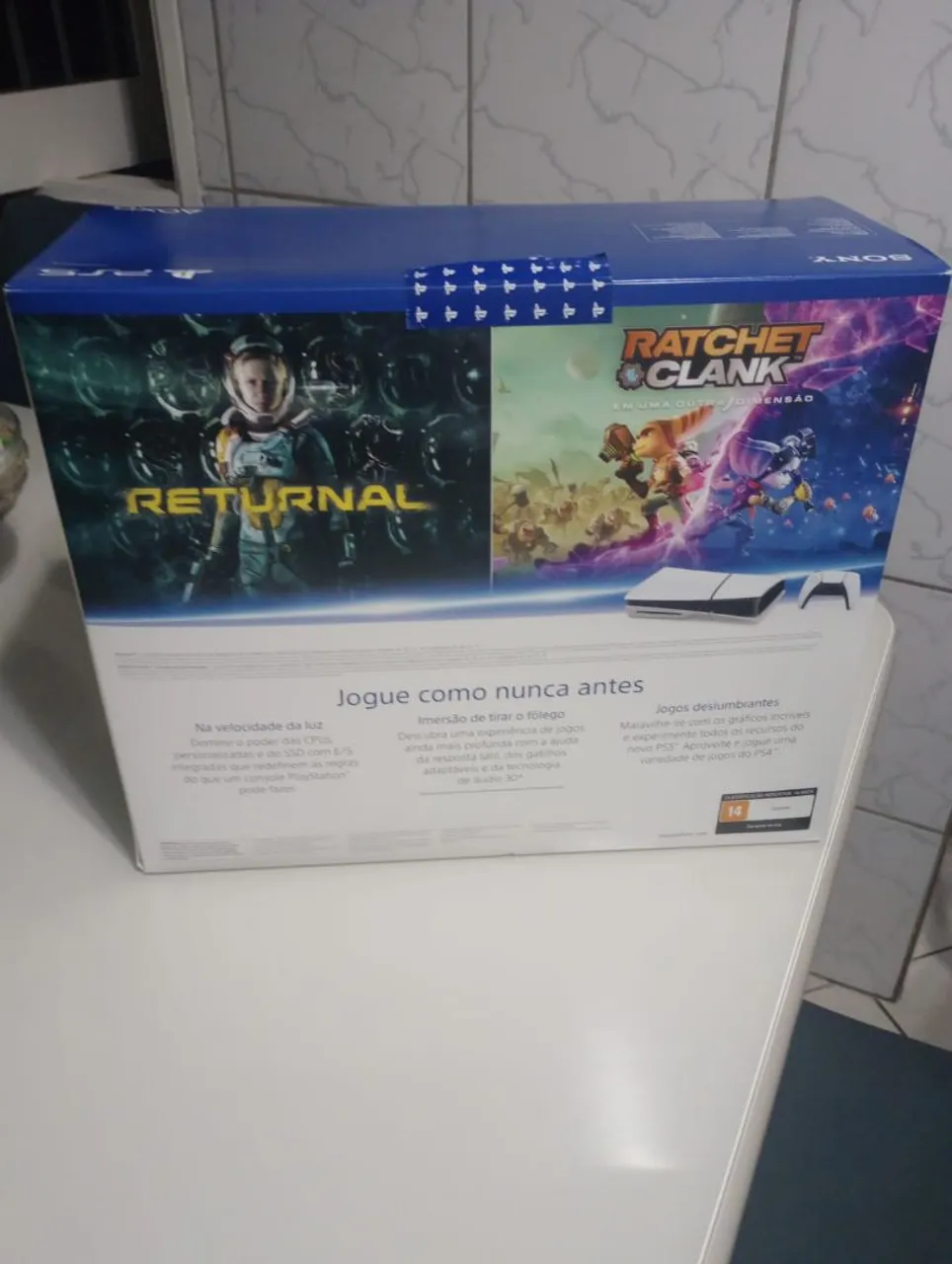 Playstation 5 - Console + Jogos Returnal e Ratchet & Clank
