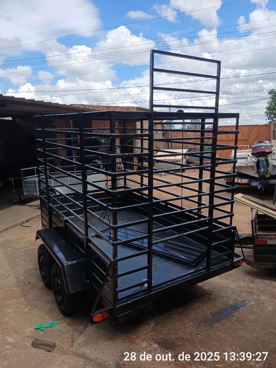 CARRETINHA GAIOLA NOVA REFORÇADA  - Foto 5