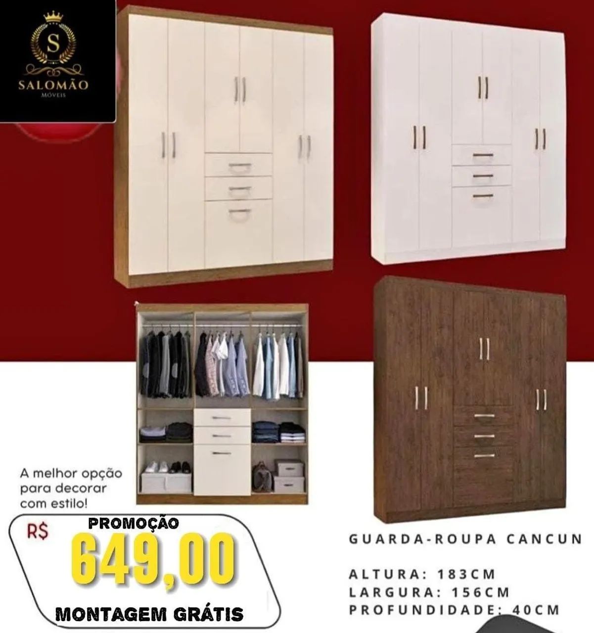 Wardrobe on Black Friday PROMOTION