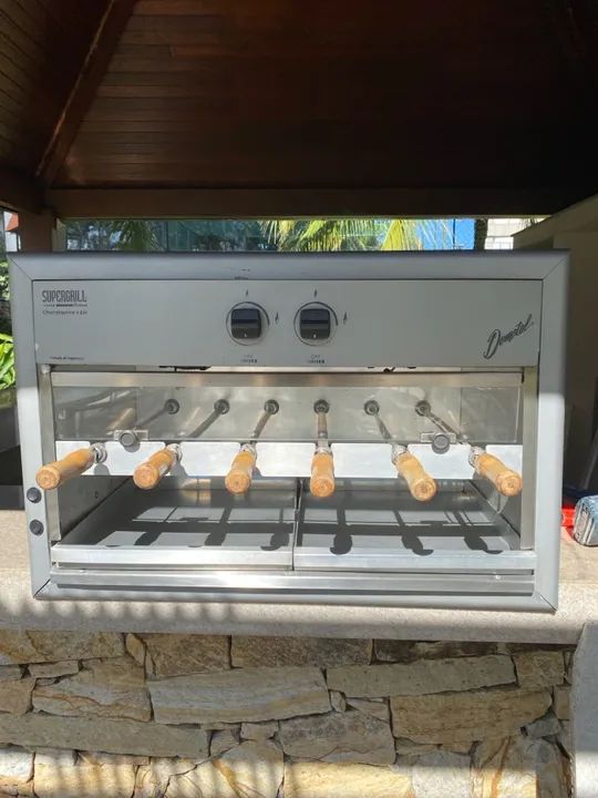 Churrasqueira Supergrill 6 Espetos