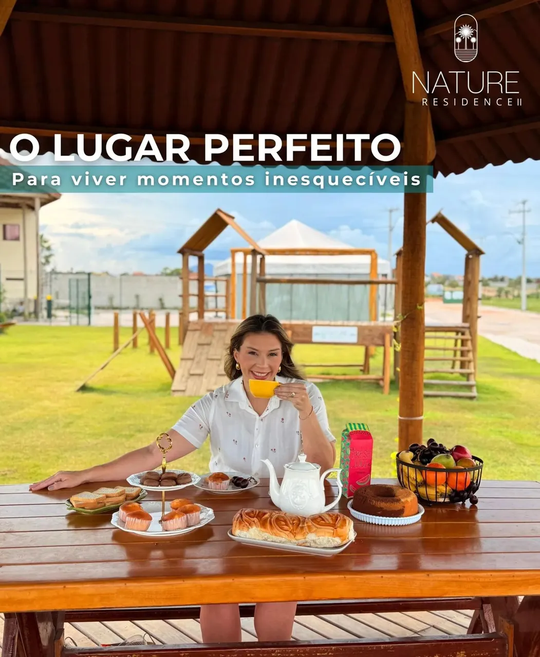 Nature Village área de lazer completa