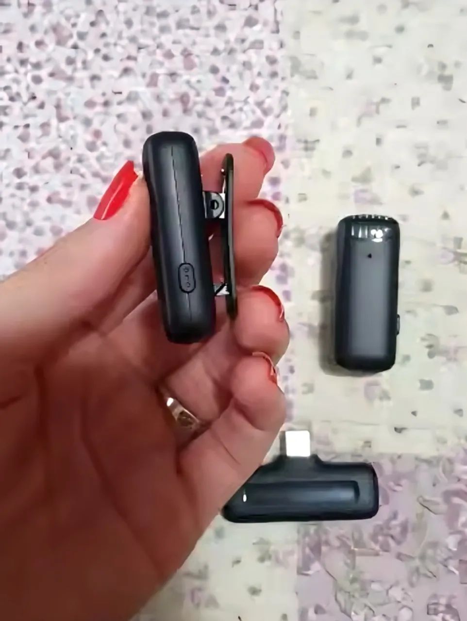 Microfone de Lapela Ulanzi J12 - Kit Duplo - Foto 4