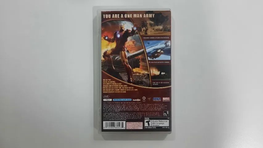 Jogo Iron Man de PSP (EUA) - Foto 2
