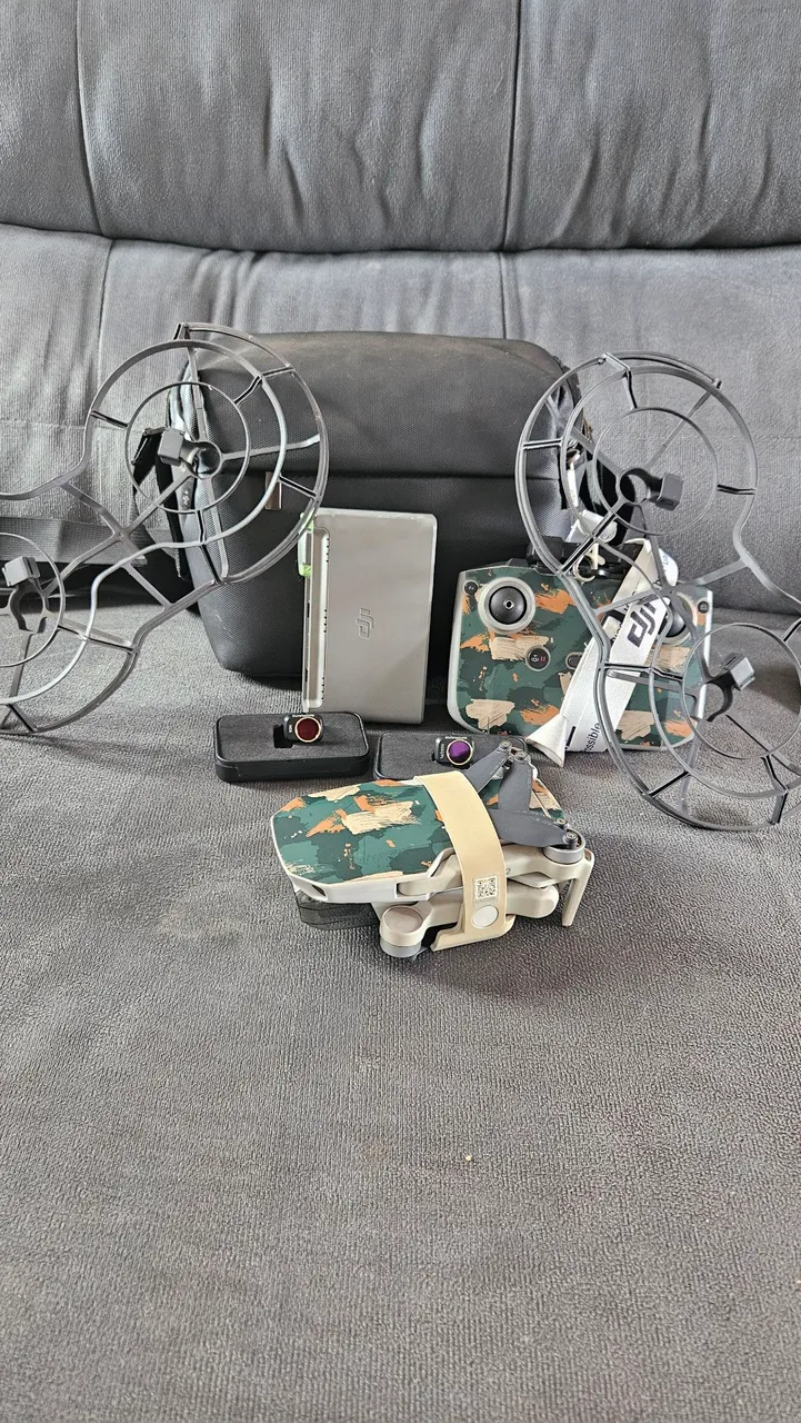 Drone DJI com acessórios