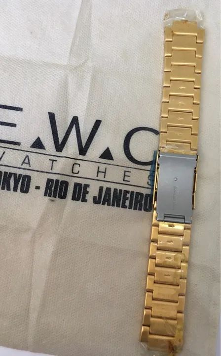 Pulseira em aço pra relógio EWC  - Foto 3