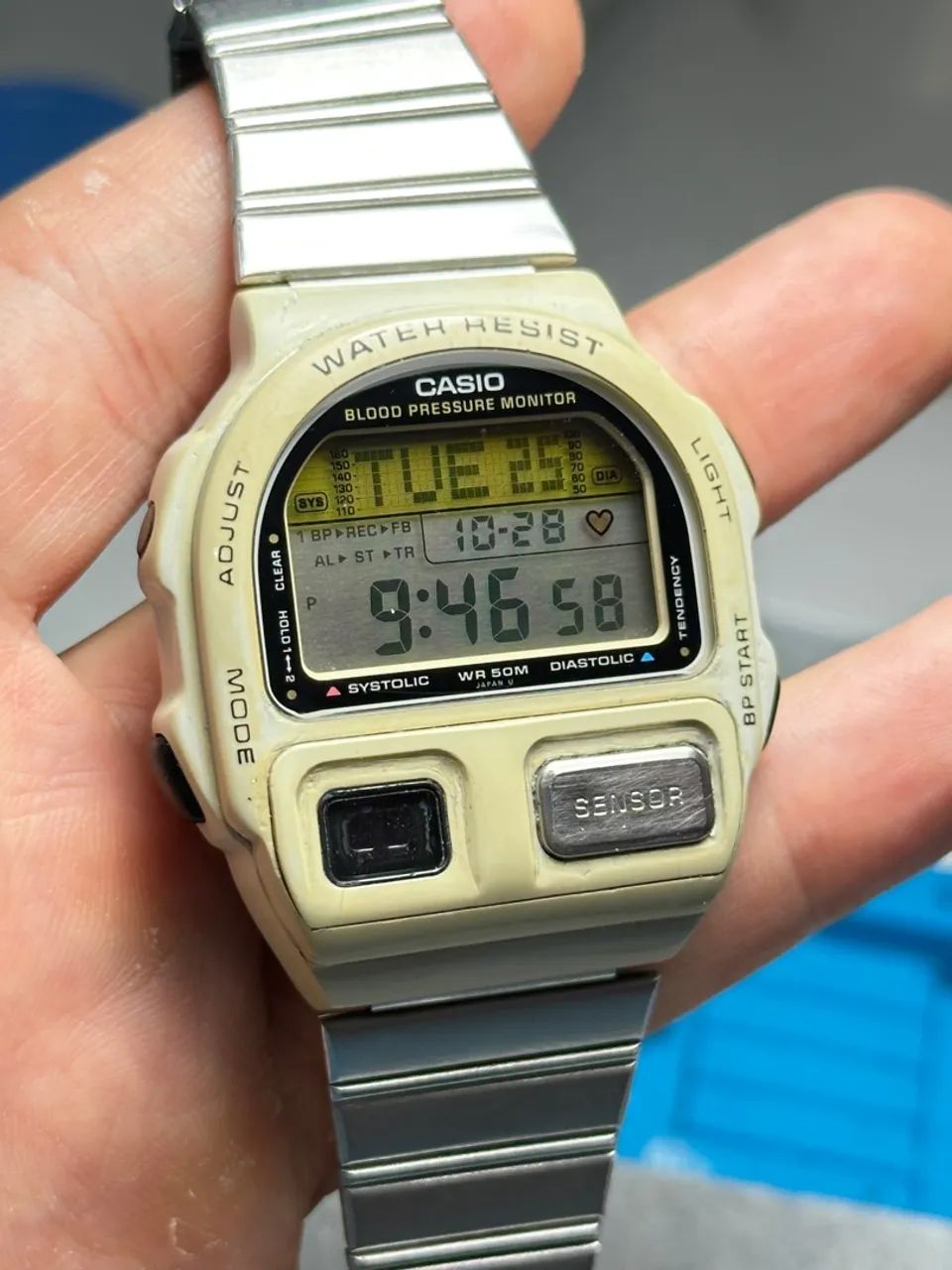 Relógio Casio BP-100 anos 90