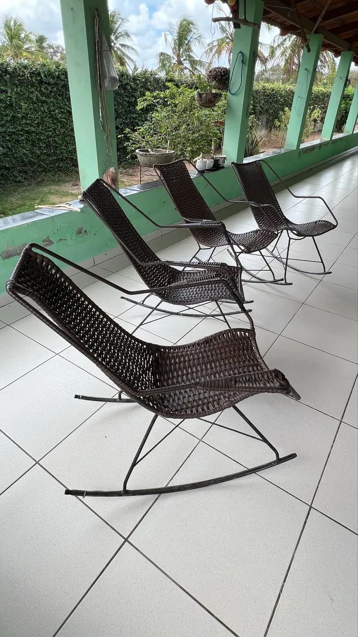 4 cadeiras de varanda R$800,00 - Foto 3