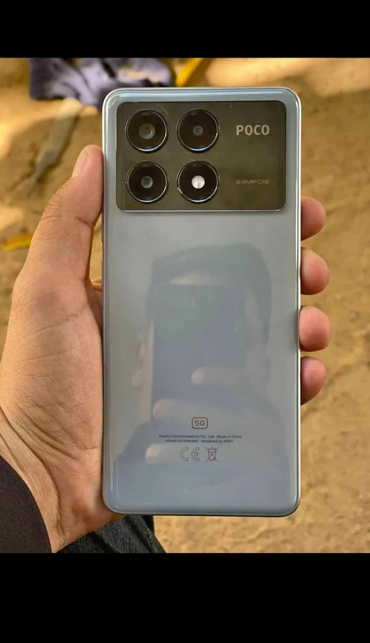 Poco x6 pro 512gb 12 ram. 1500 reais