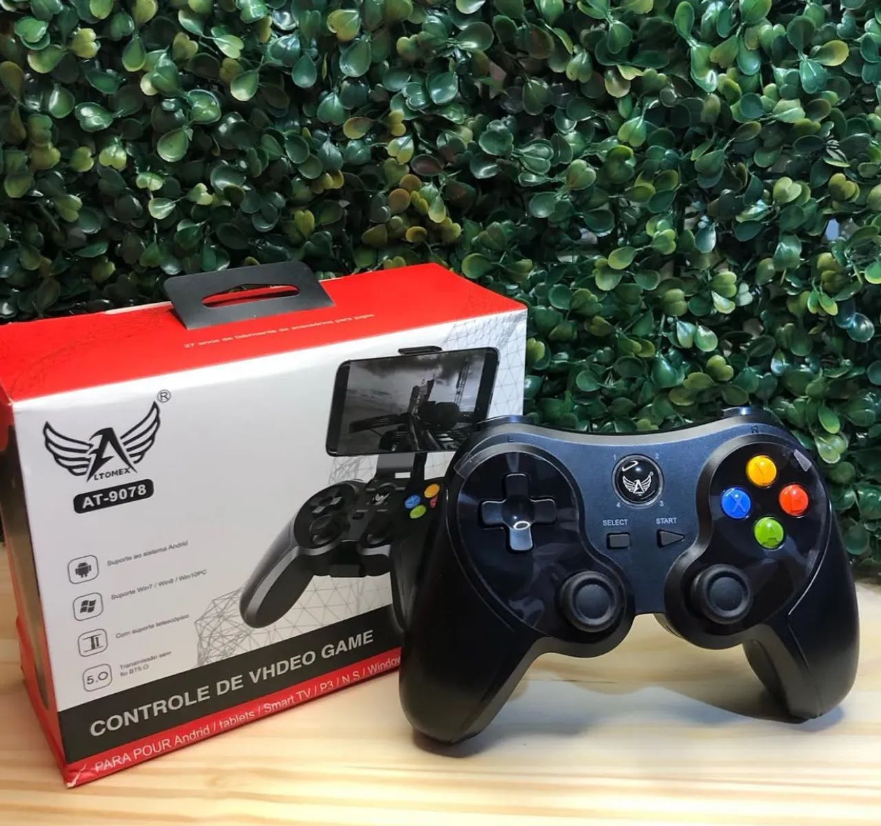 Controle de Jogos Bluetooth KTS - Compatível com Celular, PC, PS3 e TV ? - Foto 2