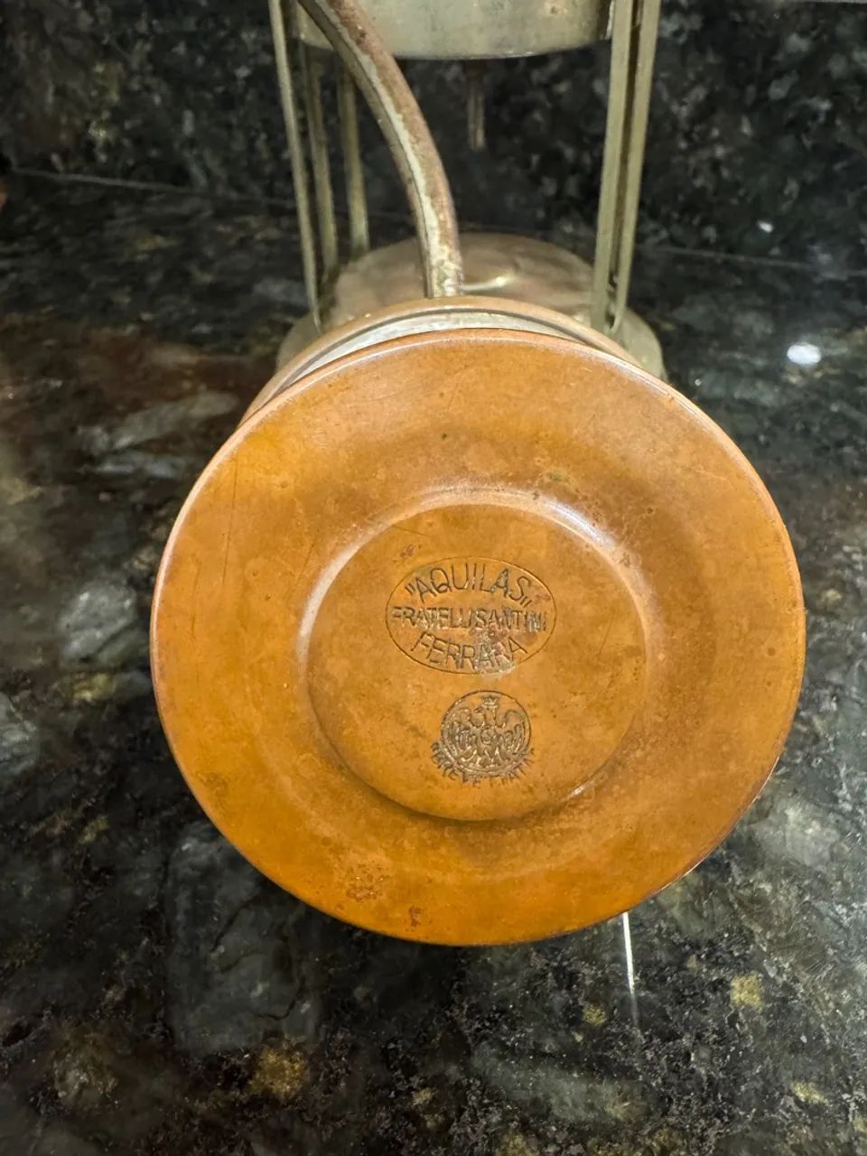 CAFETEIRA ITALIANA(1910/1920) AQUILAS FERRARA FRATELUSANTINI *RARISSIMA* Metais Nobres  - Foto 3