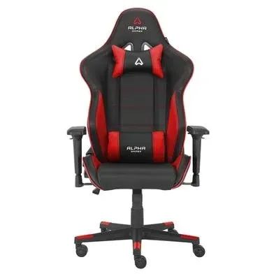 Cadeira Gamer Alpha Gamer Zeta, Até 120 Kg, Preto e Vermelho - AGZETA-BK-R - Foto 3