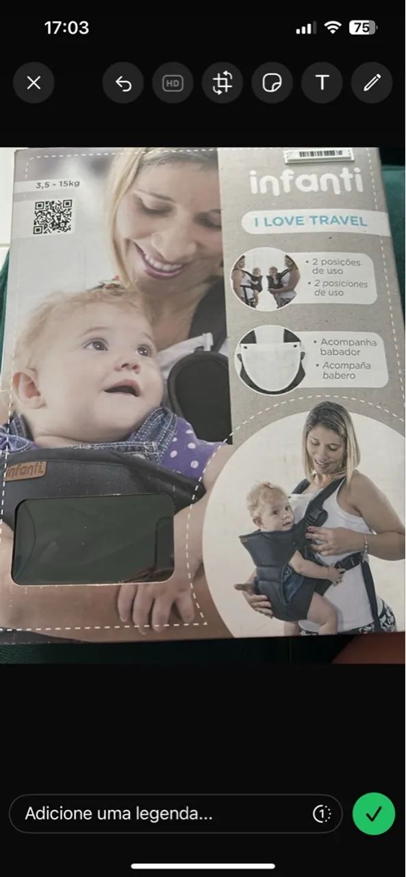 Canguru para bebê - Foto 4