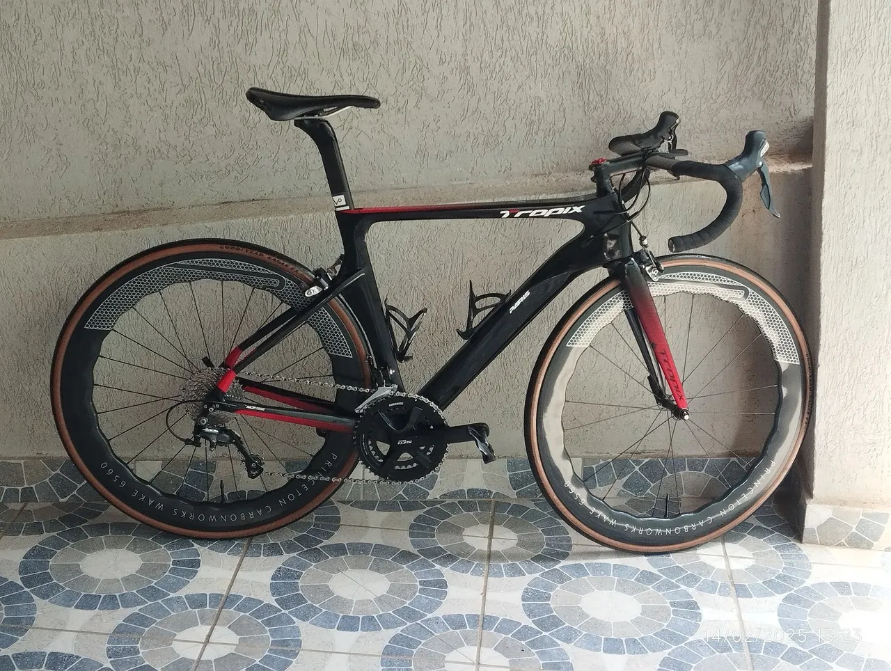 Bicicleta de Ciclismo Speed Carbono troppix Paris tamanho 54/55