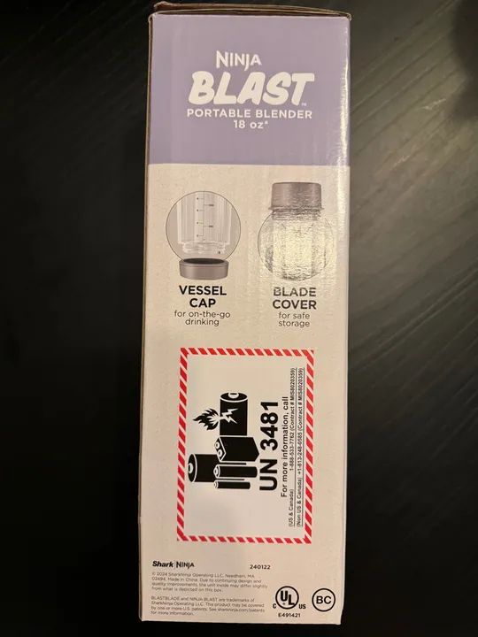 Ninja Blast Portable Blend Azul - Foto 2
