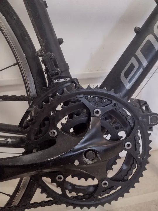 Bicicleta Speed Endorphine Gonew Fast 10 Shimano Alumínio - Aro 700 - Preto 21 marchas rev - Foto 6