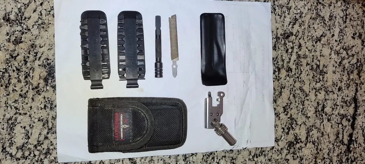 Kit bits e acessórios Leatherman completo