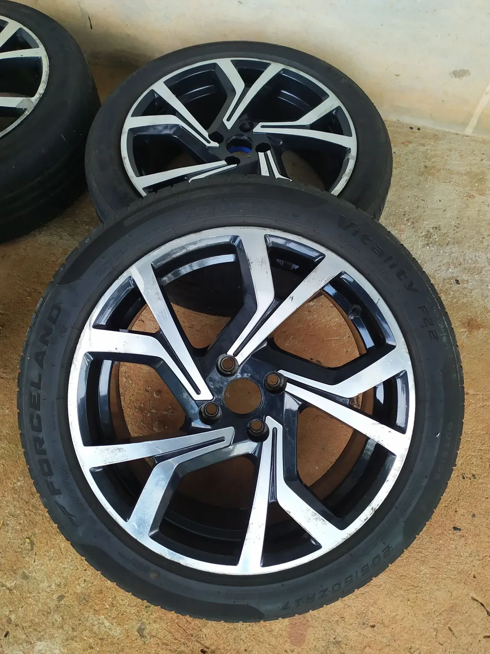 Rodas aro 17 com pneus