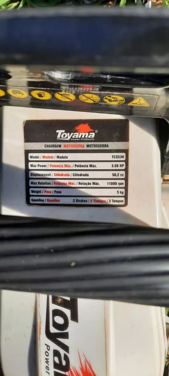 Roçadeira e Motosserra Toyama - Foto 5