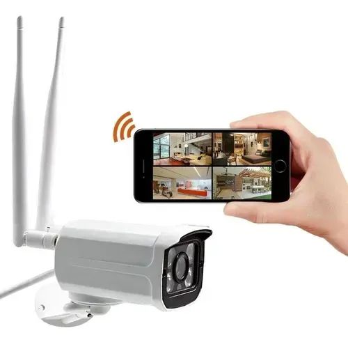 Camera de Segurança Wifi Smart Camera Lehmox - Entrega das 9 até 22hrs  - Foto 2