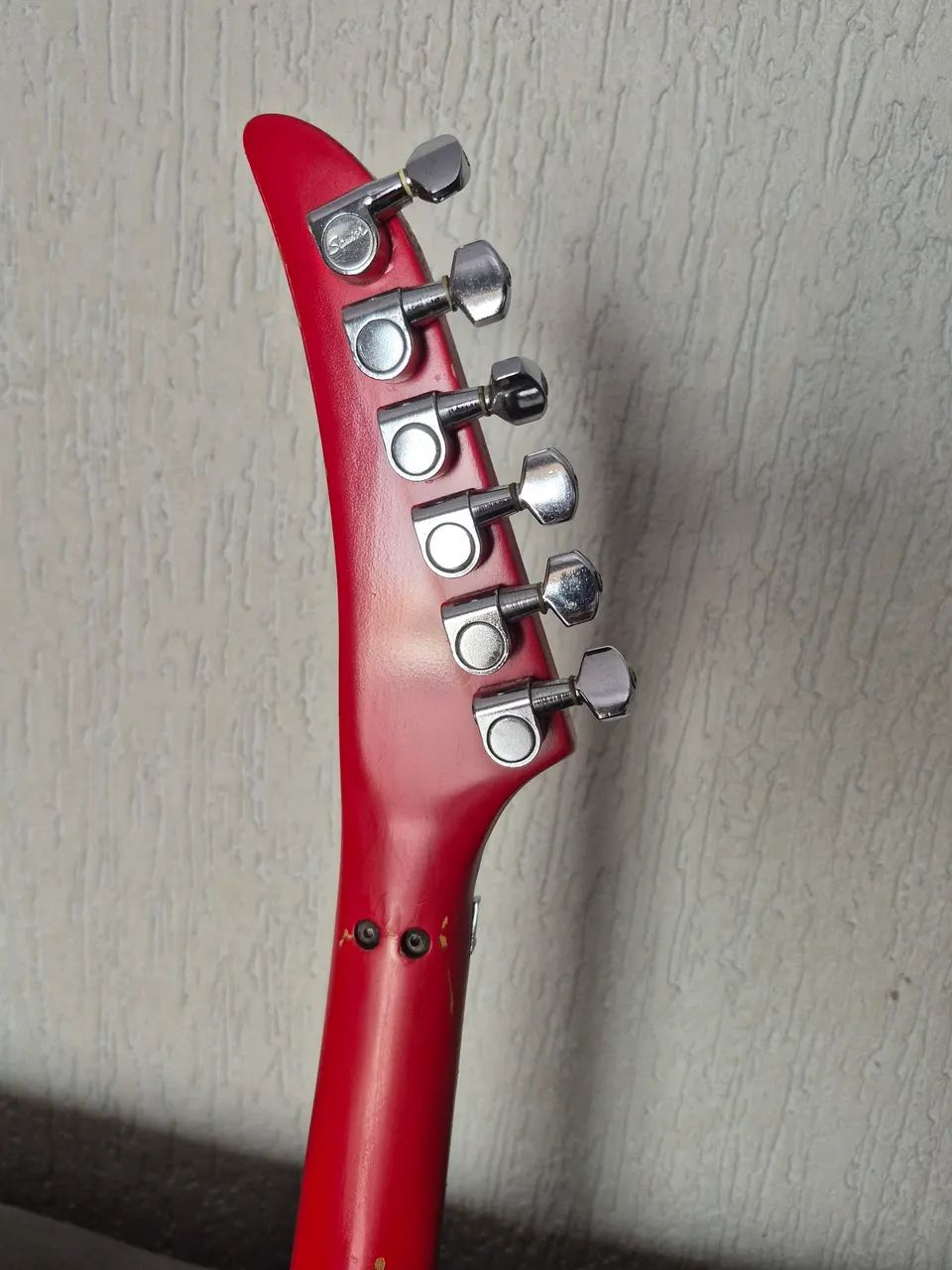 Guitarra Elétrica Vermelha - Foto 2