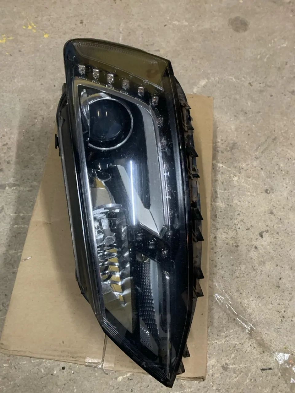 Farol do Jetta de led