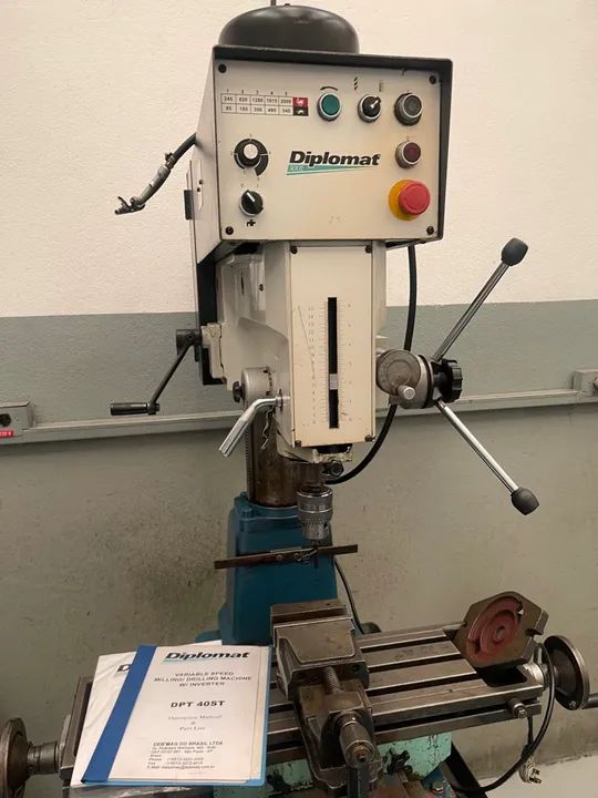 Furadeira de Bancada Diplomat DPT 408T - Foto 5
