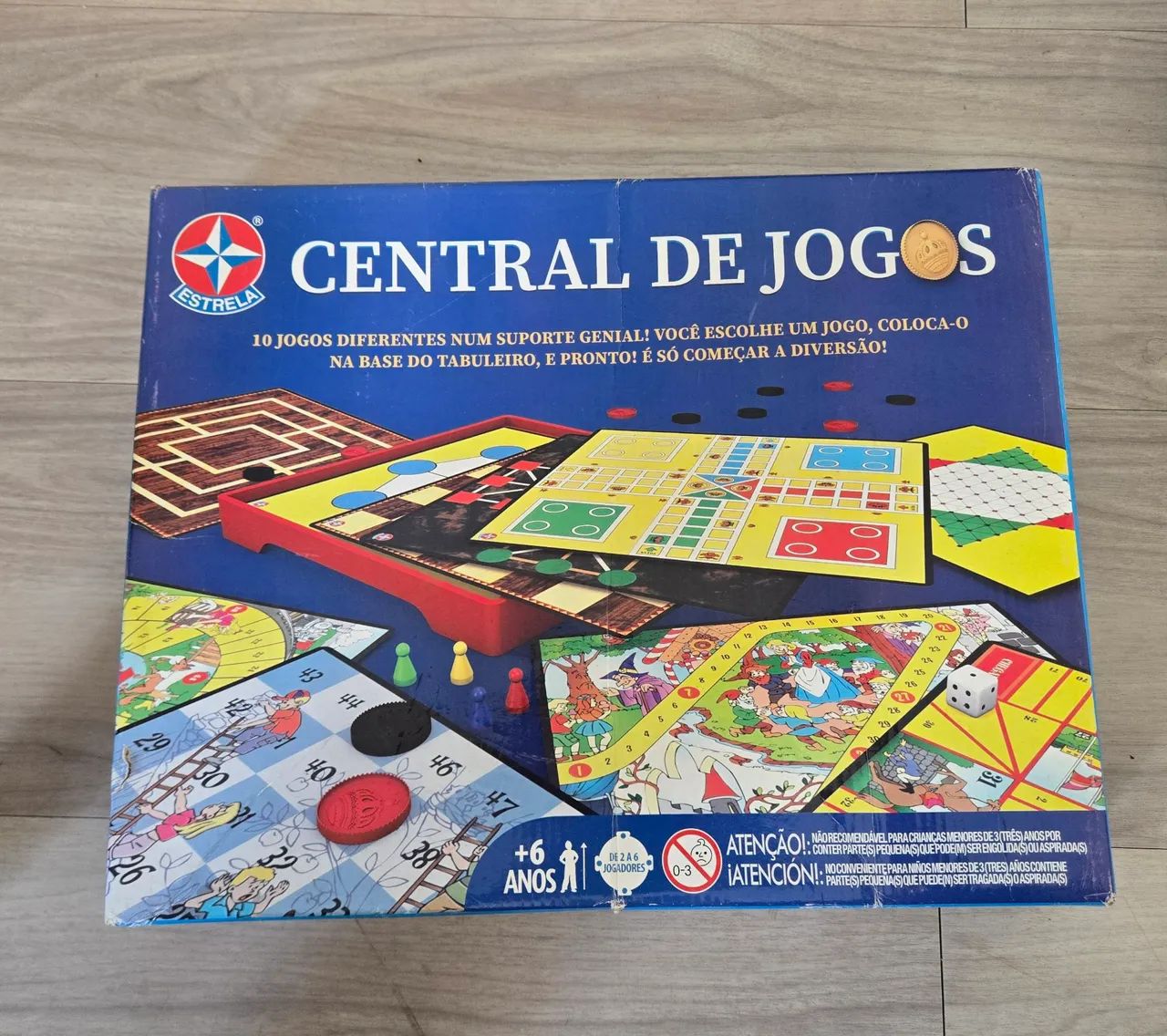 Central de jogos (10 tipos de jogos) - Estrela - Foto 4