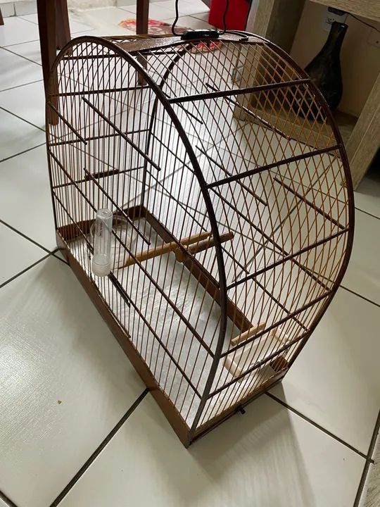 Gaiola para pássaros usada - Foto 2