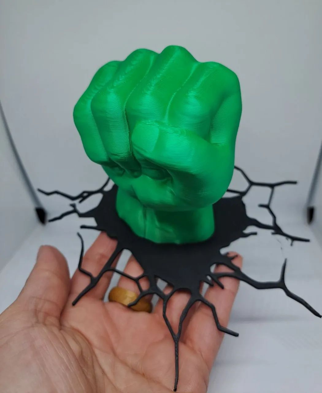 Punho Hulk 3D - Decoração Colecionável - Foto 5