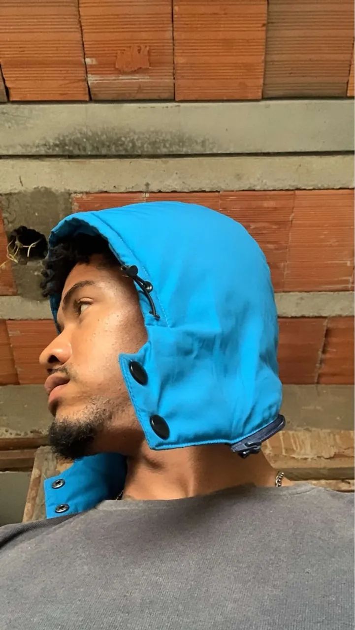 Jaqueta Azul Puffer - Foto 2
