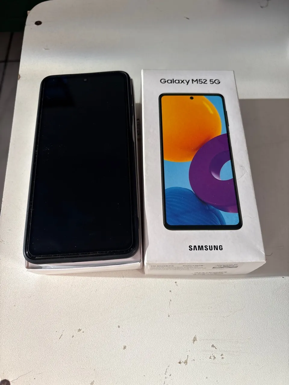 Vendo Celular Samsung Galaxy M52 Semi Novo