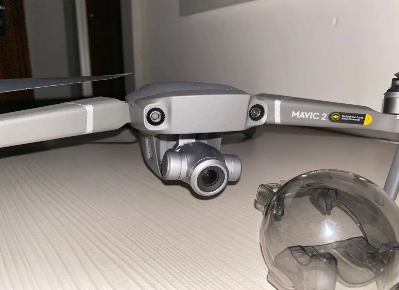 Drone DJI Mavic 2 Zoom completo impecável  - Foto 2
