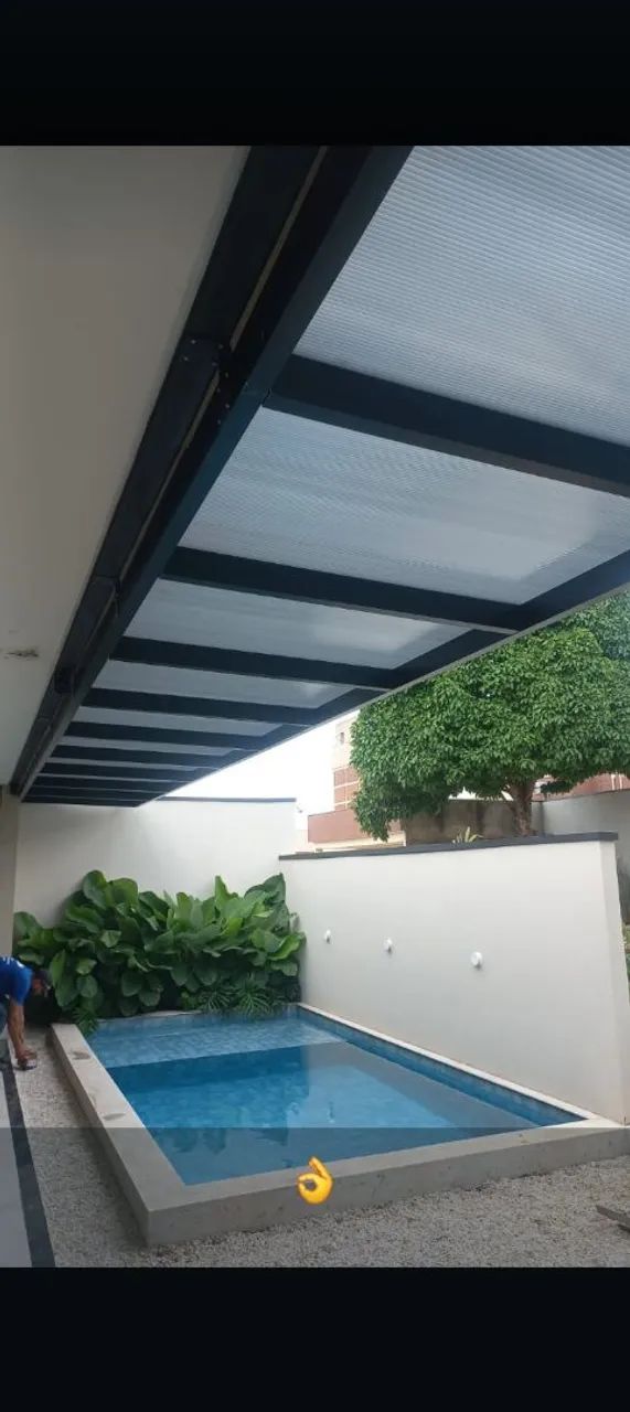 Pergolado com policarbonato  - Foto 3
