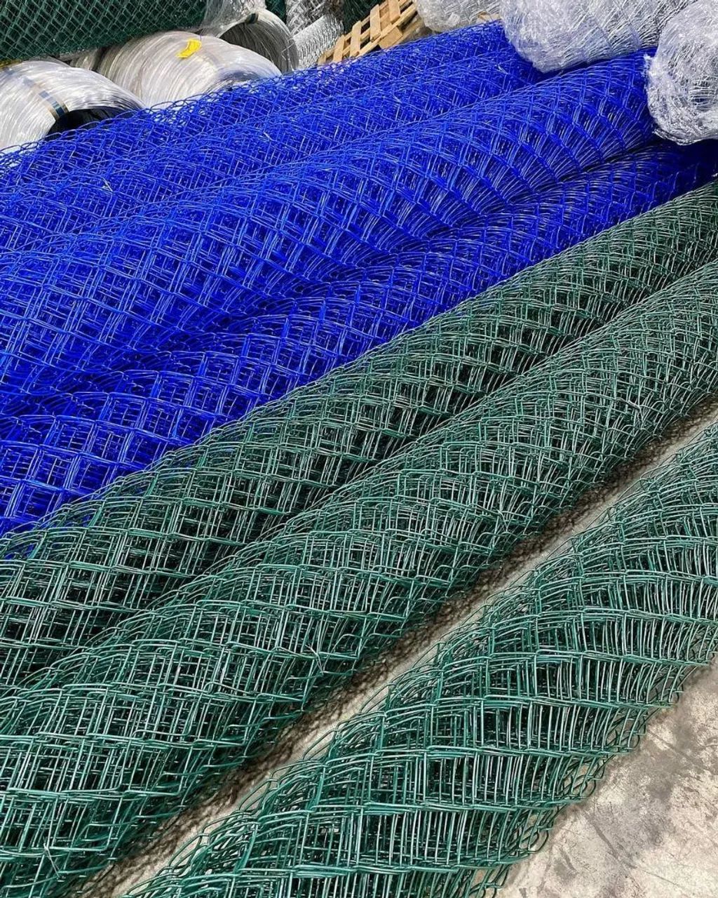 Tela Alambrado Revestido em PVC Verde / Tela Alambrado Revestido em PVC Azul   - Foto 3