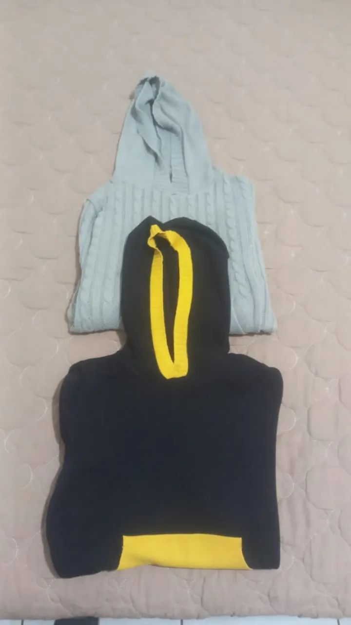 Blusas de linho kit 2 peças tamanho P usadas. - Foto 4