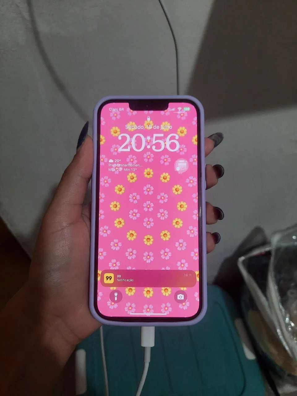 iPhone em perfeito estado, com 86% de bateria!