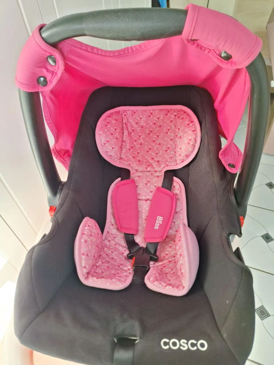 Bebê Conforto Cosco Bliss Rosa - Foto 2